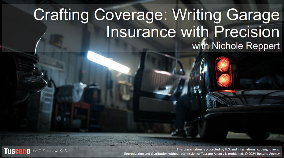 Crafting Coverage: Writing Garage Insurance with Precision